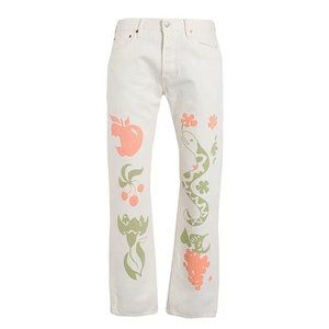Levi's Premium 501 Crazy Legs Adam's Apple Button Fly Jeans